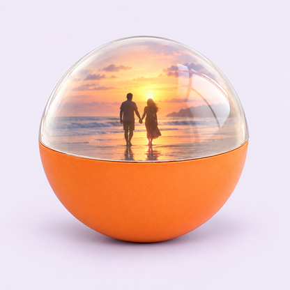The Memory Orb — Crystal Ball Video & Photo Player (2.76 in)